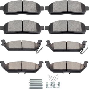 Brake Pad Set — 8-Piece Brake Pad Kit