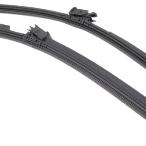 Wiper Blade Set, suitable for vehicles equipped with a heated washer system; includes 26-inch and 23-inch wiper blades